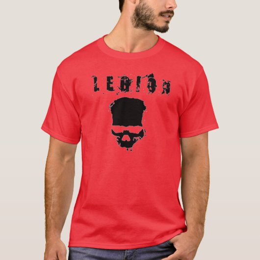 きたないスカル Tシャツ (正面)