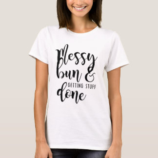 きたないパンおよび物される得る Tシャツ