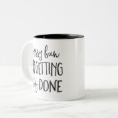 きたないパン及び物される得る ツートーンマグカップ (正面左)