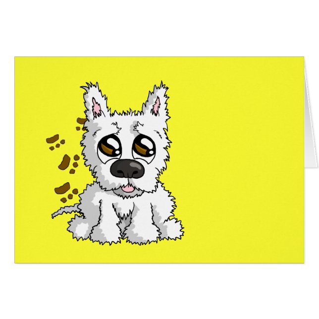 きたない子犬 (正面横)