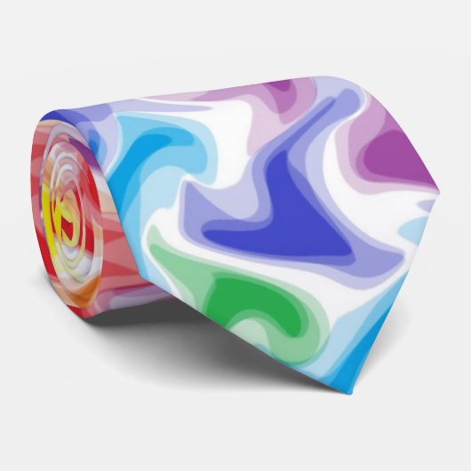 きたない虹のタイ ネクタイ (ロール)