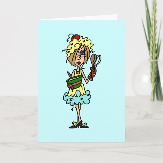 きたない調理師のTシャツおよびギフト カード (正面)