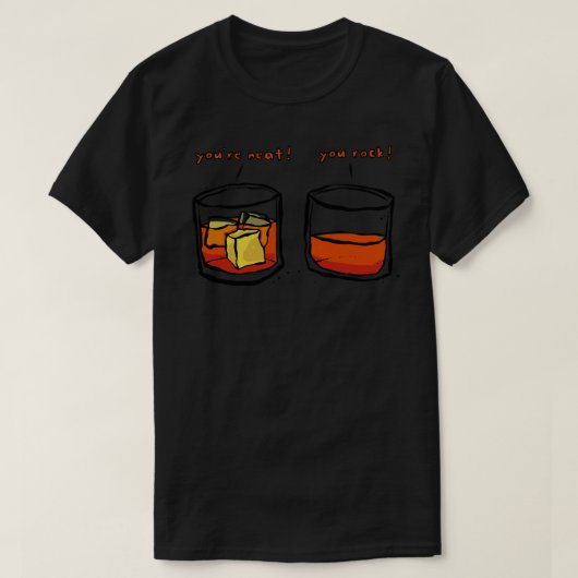 きちんとした岩 Tシャツ (デザイン正面)