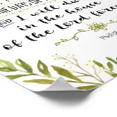 きっと善と慈悲が後を追私のプリント ポスター (角)