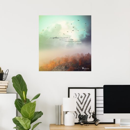 きっと善と慈悲が現後を追れる ポスター (ホームオフィス)