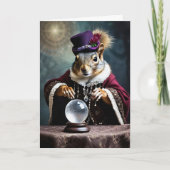 きつねのジプシー ハロウィン カード (正面)