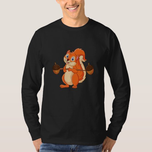 きつねの力 森林の動物の愛 親友 クマ Tシャツ (正面)