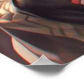 きつねキツネマスクサムライガール日本の ポスター (角)