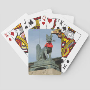 きつねキツネ(キツネ)口鍵 トランプ