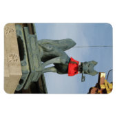 きつねキツネ(キツネ)口鍵 マグネット (横)