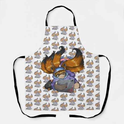 きつねライフ エプロン (正面)