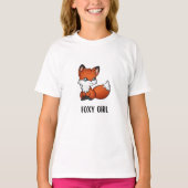 きつね娘 Tシャツ (正面)
