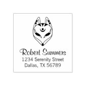 きつね日本のキツネマスクアドレス3 ラバースタンプ (インプリント)