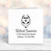 きつね日本のキツネマスクアドレス セルフインキングスタンプ