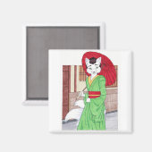 きつね磁石 マグネット (正面/裏面)