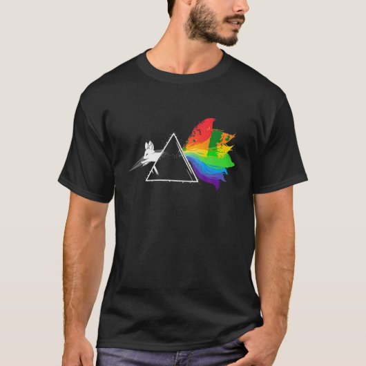 きつねTシャツのダークサイド Tシャツ (正面)