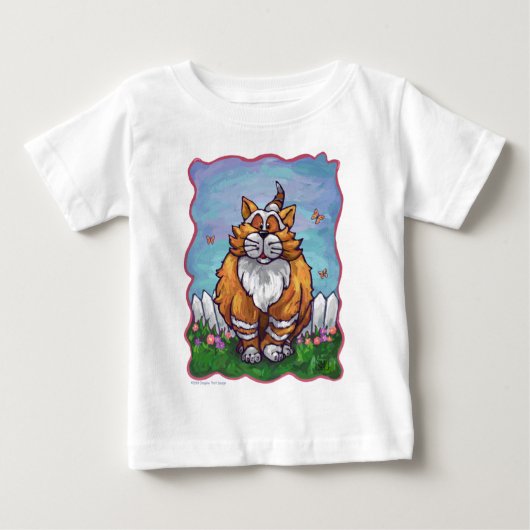 きなこねこTシャツ ベビーTシャツ (正面)