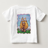 きなこねこTシャツ ベビーTシャツ (裏面)