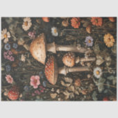 きのこお洒落と山花の切り離し 薄葉紙 (正面)