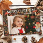 きのこお洒落の森のクリスマス シーズンカード