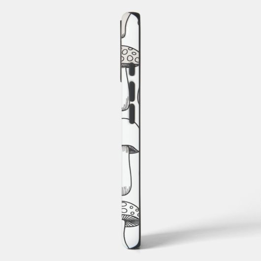 きのこお洒落模様 Case-Mate iPhoneケース (裏面 / 左)