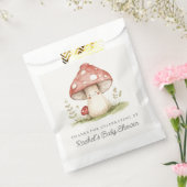 きのこお洒落男女兼用のかわいい赤ちゃんシャワー フェイバーバッグ (封をした状態)