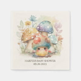 きのこお洒落 スタンダードカクテルナプキン