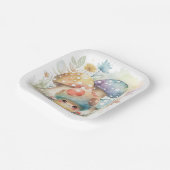 きのこお洒落 ペーパープレート (傾斜あり)