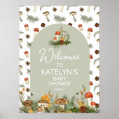 きのこといわばなのウェルカムサイン ポスター (正面)