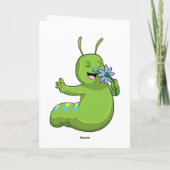 きのこにデイジー カード (裏面)