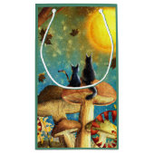 きのこねこ スモールペーパーバッグ (裏面)