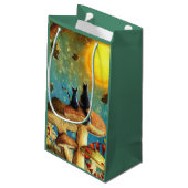 きのこねこ スモールペーパーバッグ (裏面アングル)