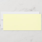 きのこのパーティー招待状：オリジナルアート 招待状 (裏面)