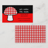 きのこのポルカのカスタム 名刺 (正面/裏面)