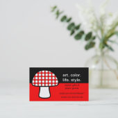 きのこのポルカのカスタム 名刺 (スタンド正面)