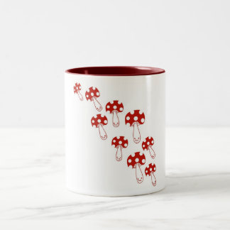 きのこのマグ ツートーンマグカップ