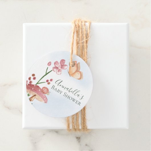 きのこの可愛いガーデンラディバグ フェイバータグ (インサイチュ)