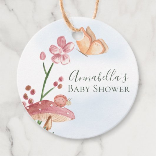 きのこの可愛いガーデンラディバグ フェイバータグ (正面)