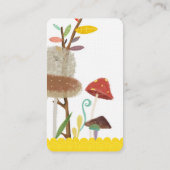 きのこの名刺 名刺 (裏面)