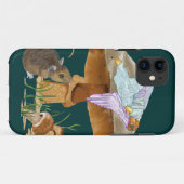 きのこの妖精及びマウス Case-Mate iPhoneケース (裏面(横))