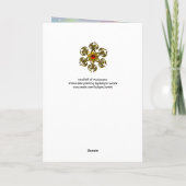 きのこの小さなエルフ シーズンカード (裏面)