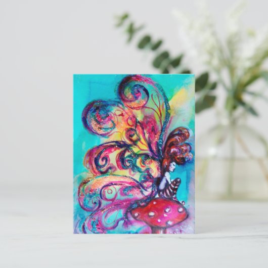 きのこの小さなエルフ ポストカード (スタンド正面)