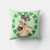 きのこの小妖精 クッション (裏面)