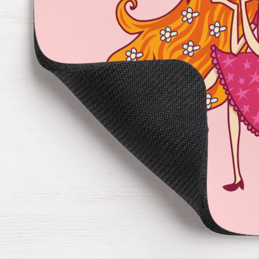 きのこの庭の妖精 マウスパッド (コーナー)