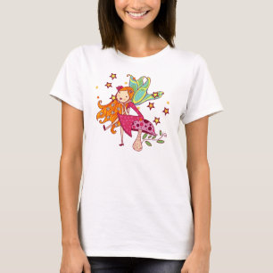 きのこの庭の妖精 Tシャツ