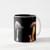 きのこの恋人のマグ ツートーンマグカップ (正面右)