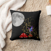 きのこの月の光 クッション (ブランケット)