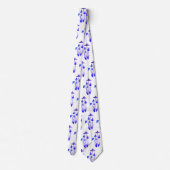 きのこの水彩画の芸術のタイ ネクタイ (裏面)