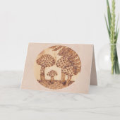 きのこの秋の分点のMabonの素朴な森林 シーズンカード (正面)