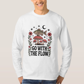 きのこの精の魚 Tシャツ